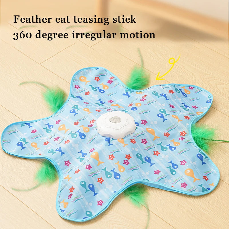 WhiskerHunt – Interactive Hide & Seek Cat Toy
