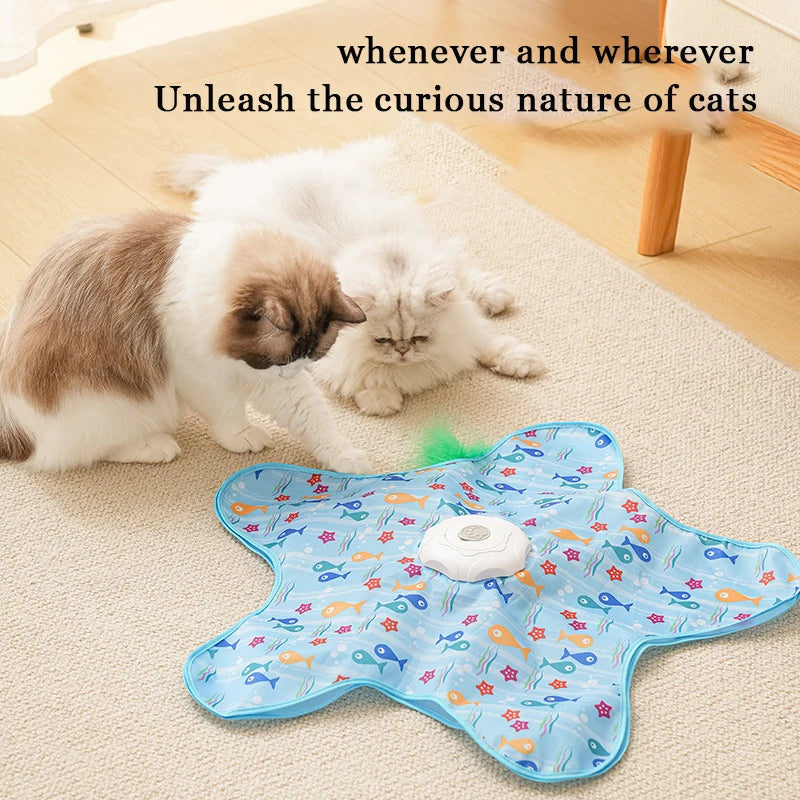 WhiskerHunt – Interactive Hide & Seek Cat Toy