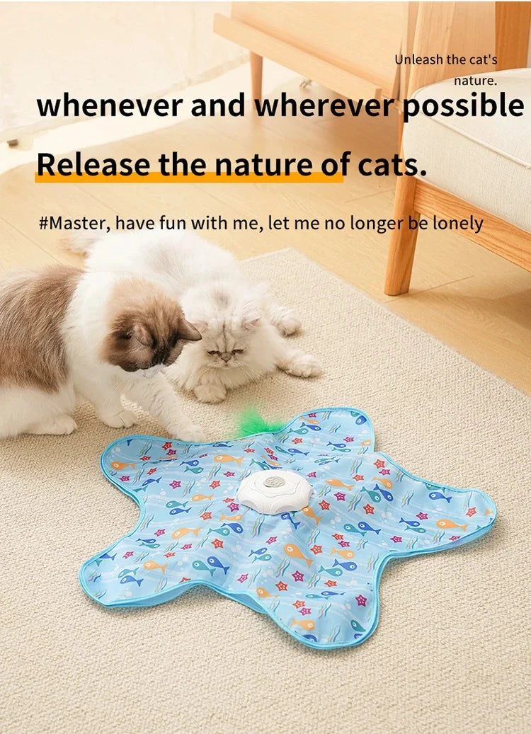 WhiskerHunt – Interactive Hide & Seek Cat Toy